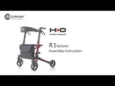 Aluminium Rollator SL-500-8
