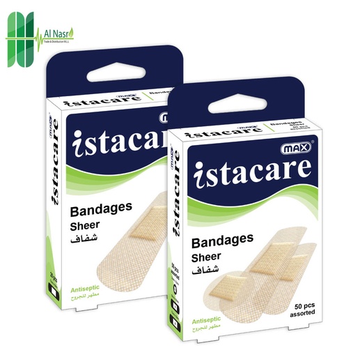 [705105213804] Istacare Sheer Bandage 20 pcs/box    