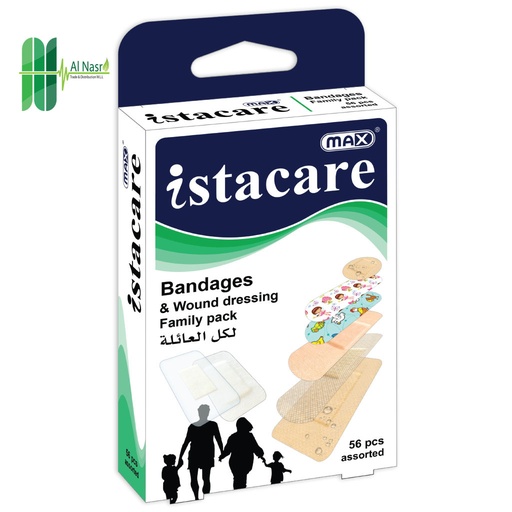[705105223308] Istacare Family pack kit Bandage 56 pcc 