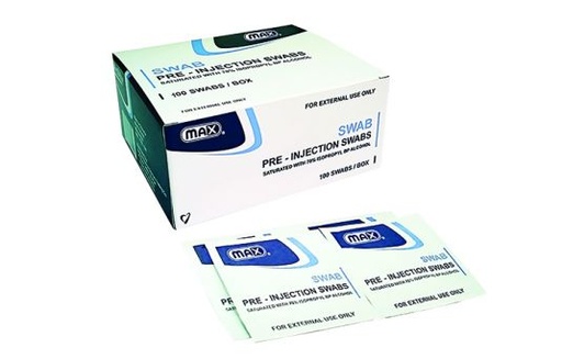 [705105232300] Max SwapPre-injecion Swab100Box  