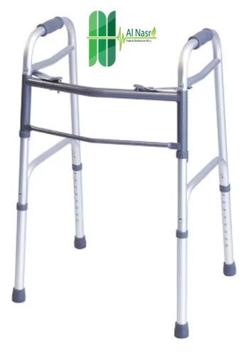 [100010] LQX DOUBLE RELEASE FOLDING WALKER WITH  